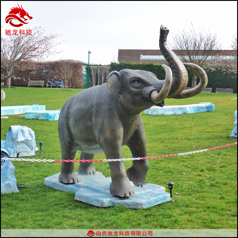 仿真犀牛电动机械仿生大象软体动态动物雕塑大型仿真动物模型公司