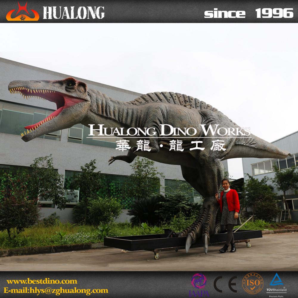 亲子乐园产品仿真恐龙模型骨架机械电动暹罗龙工厂制作