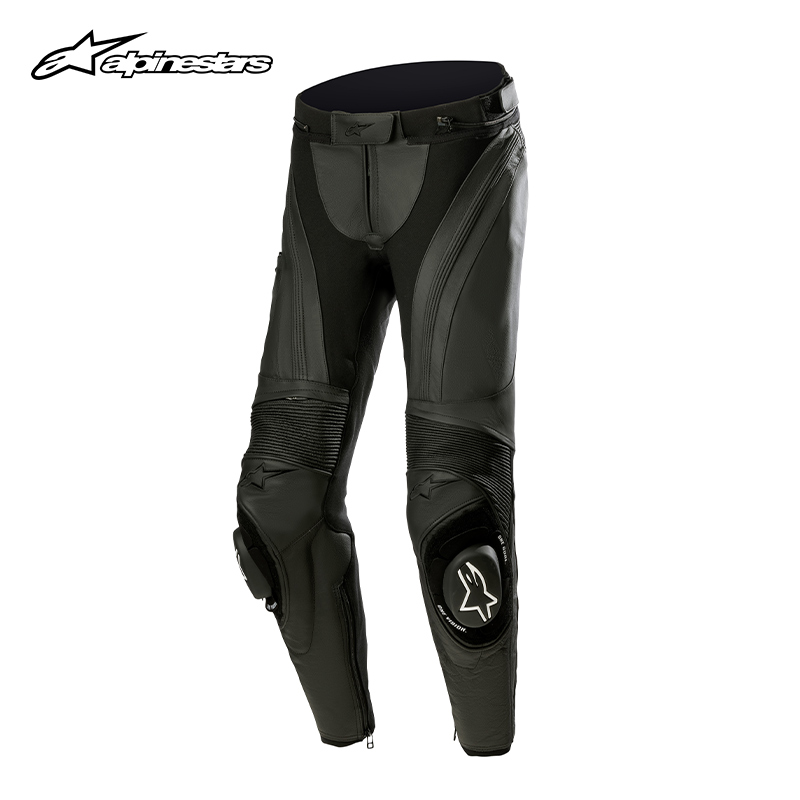 a星女士机车皮裤MISSILE V3赛道比赛摩托车骑行裤牛皮防摔赛车裤