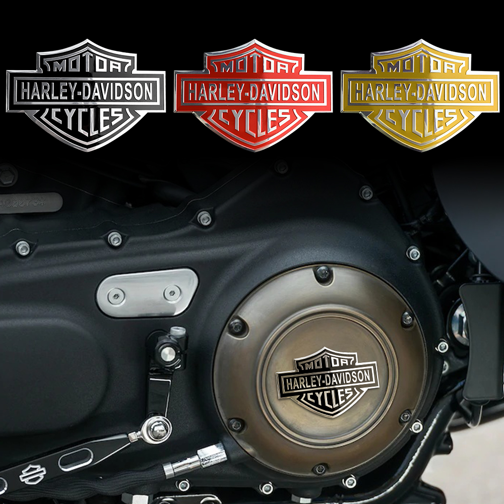 适用于豪爵TR300金吉拉灰石300摩托车发动机盖金属装饰贴标车身贴