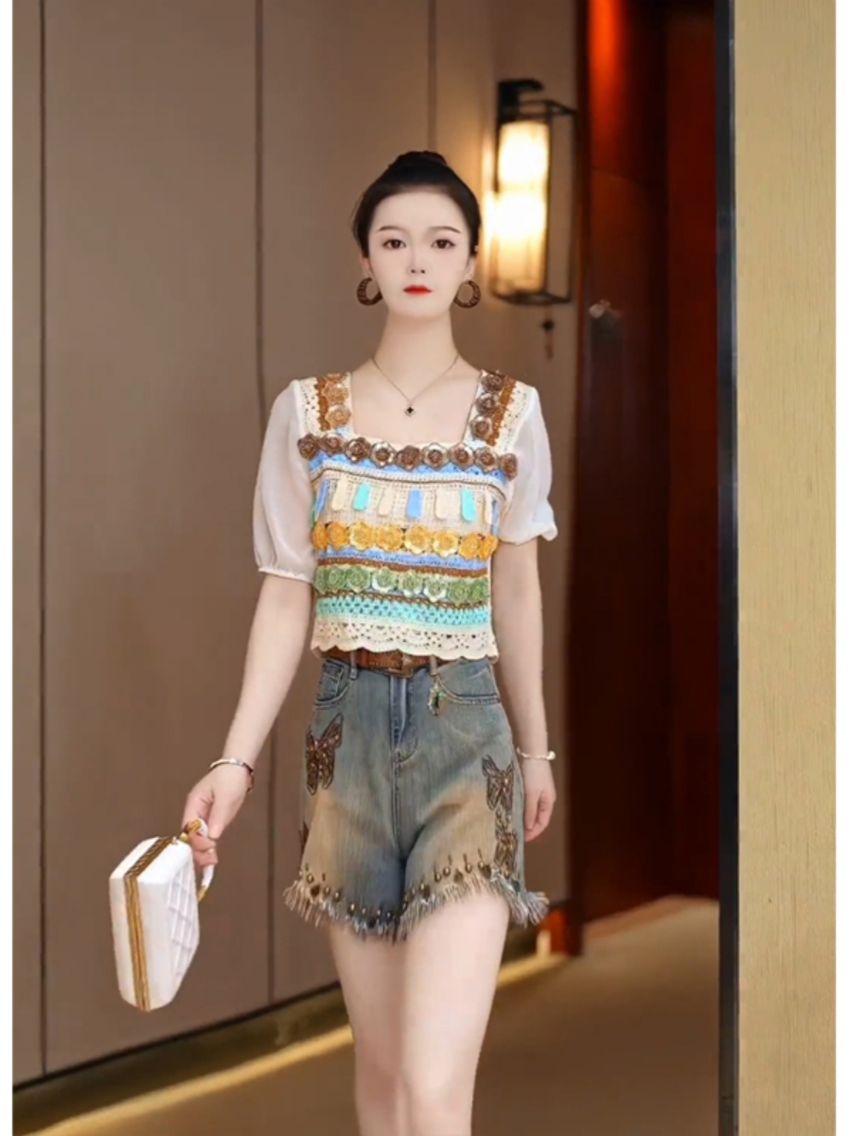 新中式国风时尚套装2024新款夏装搭配一整套今年流行小个子女装夏
