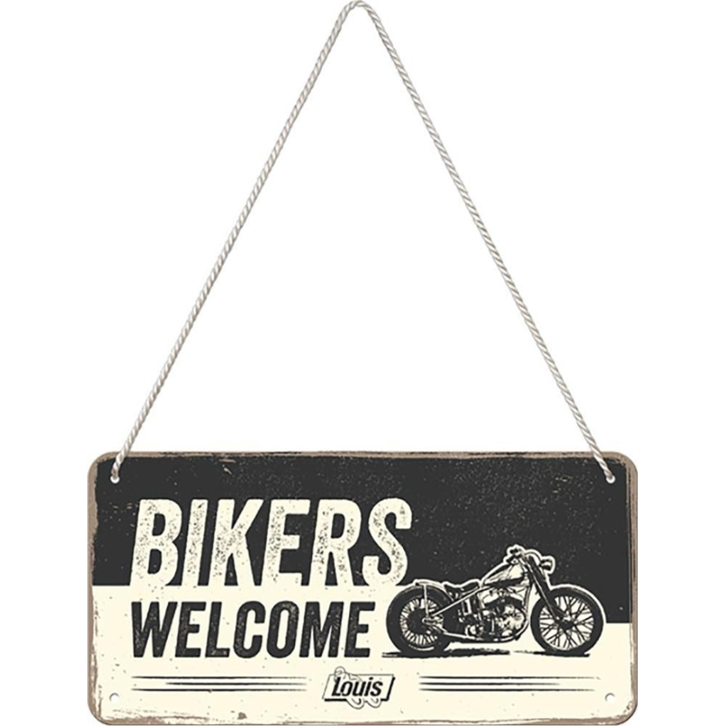 德国Louis门面柜子悬挂标志摩托车图案欢迎悬挂招牌