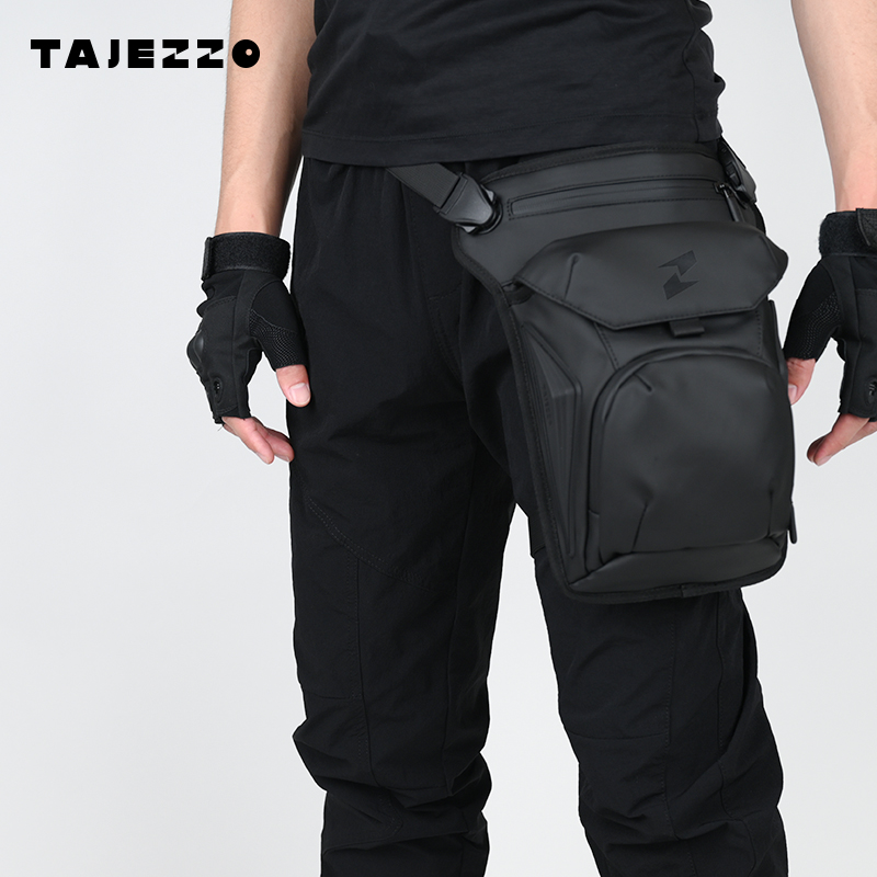 TAJEZZO/探迹者N9骑行腿包机车户外运动工具包摩托车战术腰包男款