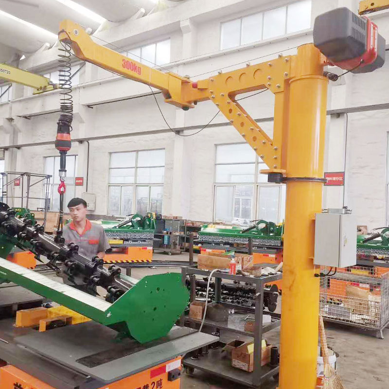 上海智能折臂吊 柱式旋臂吊 80kg智能提升机 电动平衡器 悬浮功能