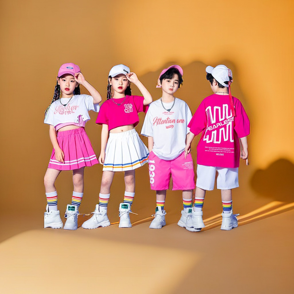 新款六一儿童节表演服装运动会小学生开幕式幼儿园啦啦队演出服