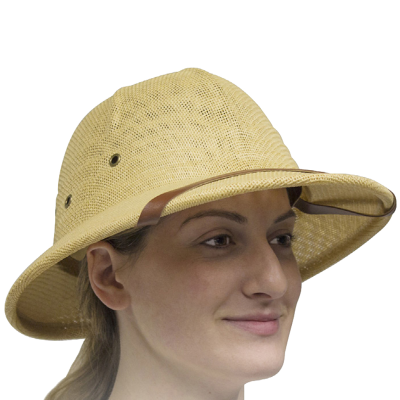 男女通用夏季马术帽赛马帽越南头盔帽子安全帽防晒户外遮阳草帽