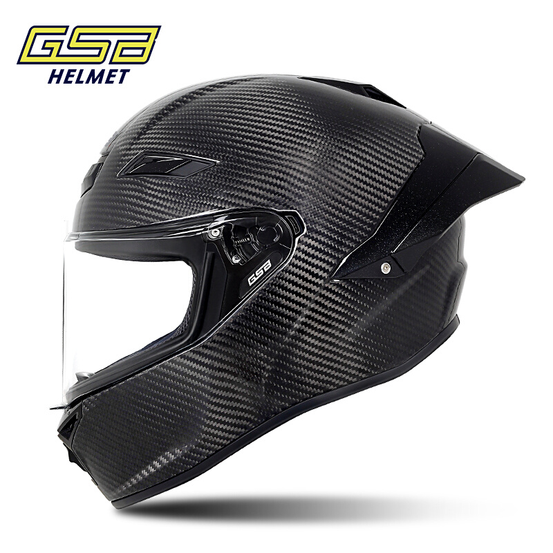新品GSB碳纤维头盔RC5摩托车头盔全盔机车轻便骑行拉力星野遥同款
