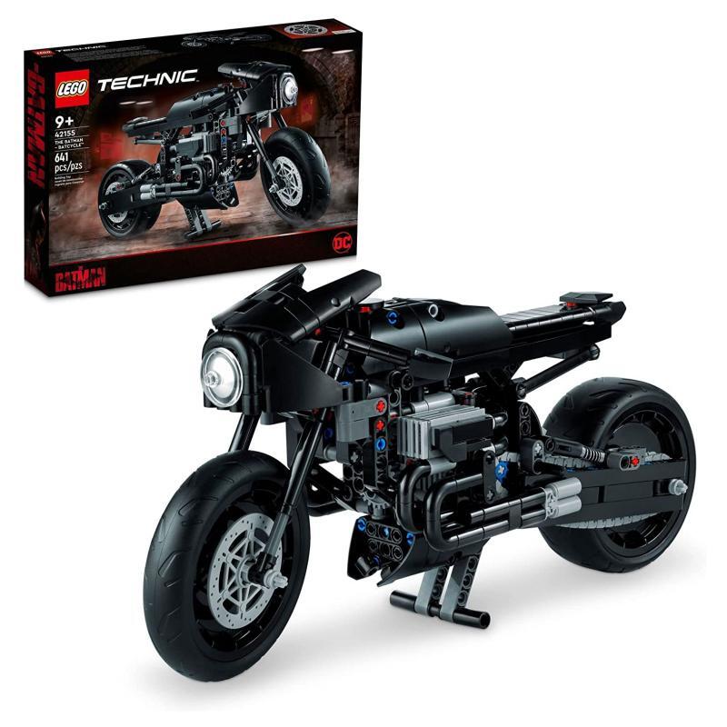 LEGO乐高机械组系列42155蝙蝠侠BATCYCLE积木摩托车拼装玩具周边