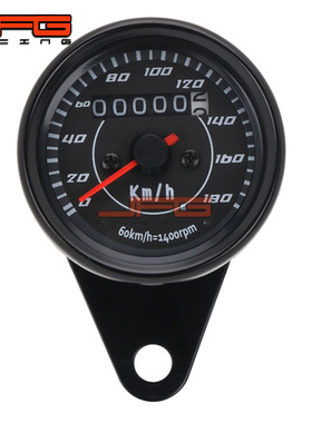 适用于大多数型号摩托车改装配件高硬度测量速度仪表180里程表