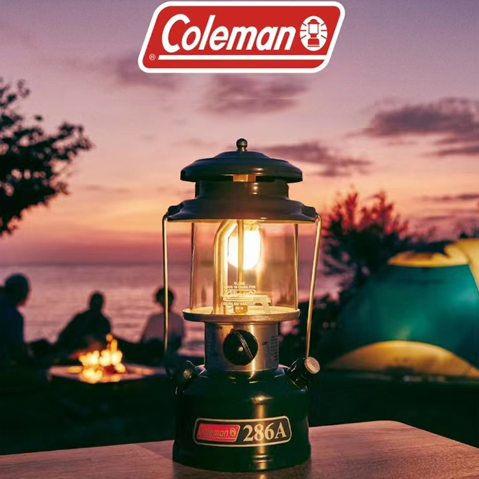 日本 Coleman 户外露营烧烤帐篷营地主灯经典复古高亮度汽油灯