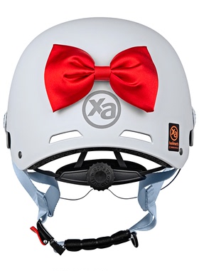 头盔蝴蝶结装饰品摩托车电动车儿童头盔个性可爱配件
