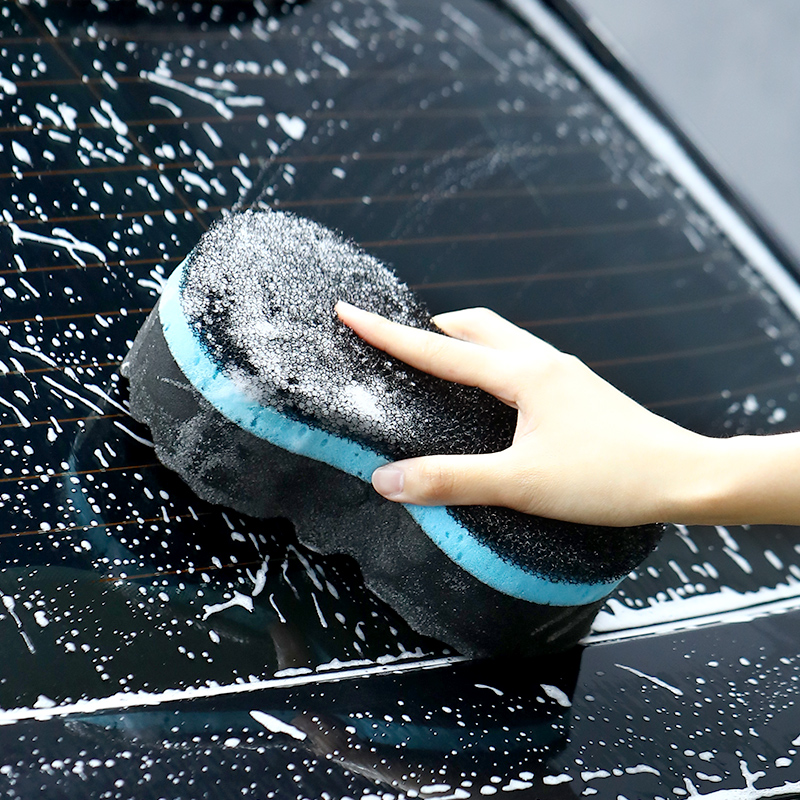 汽车海绵擦大号双面清洁魔力擦清洗玻璃去污吸水高泡专业擦车神器