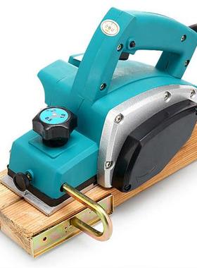 木工手提台式多功能电刨子电刨机小型家用木工台刨压刨机砧板菜板