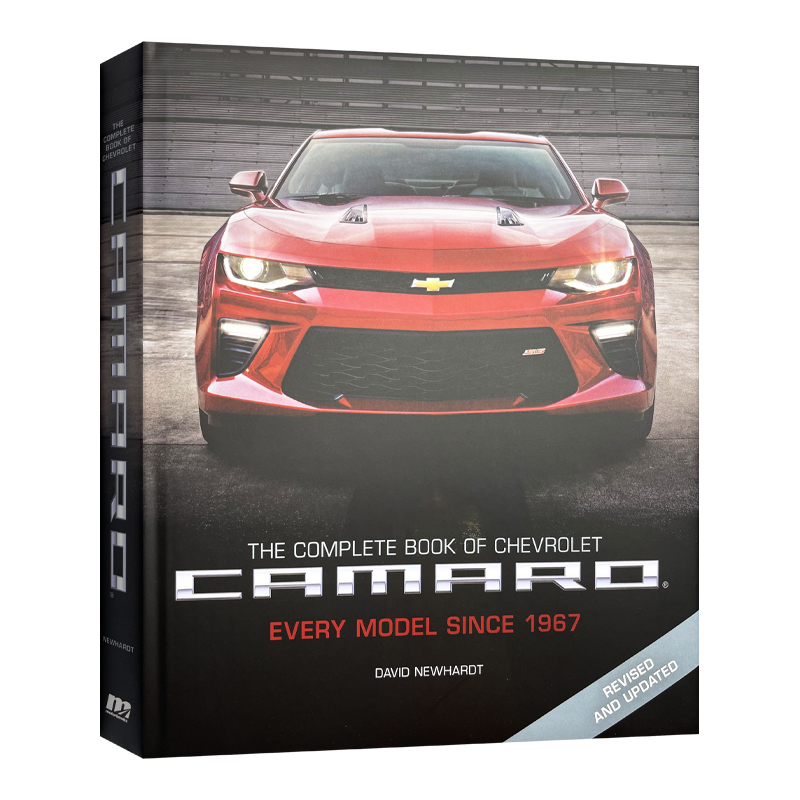 英文原版 The Complete Book of Chevrolet Camaro  2nd Edition 雪佛兰科迈罗全集 自1967年以来的每款车型汽车展示画册 进口书籍
