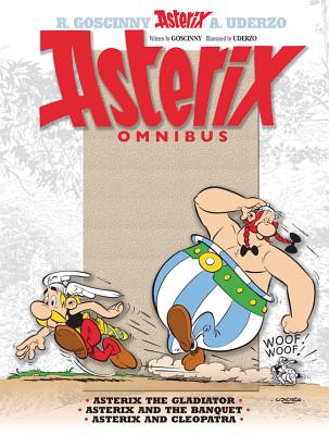 英文原版 高卢英雄历险记 4-6 合订本 卷二 儿童漫画 Asterix Omnibus 2 角斗士阿斯特克斯 环游高卢 与埃及女王的任务