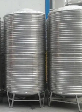 新直供304圆柱形保温水箱不锈钢圆形水箱加厚316不锈钢保温水箱促