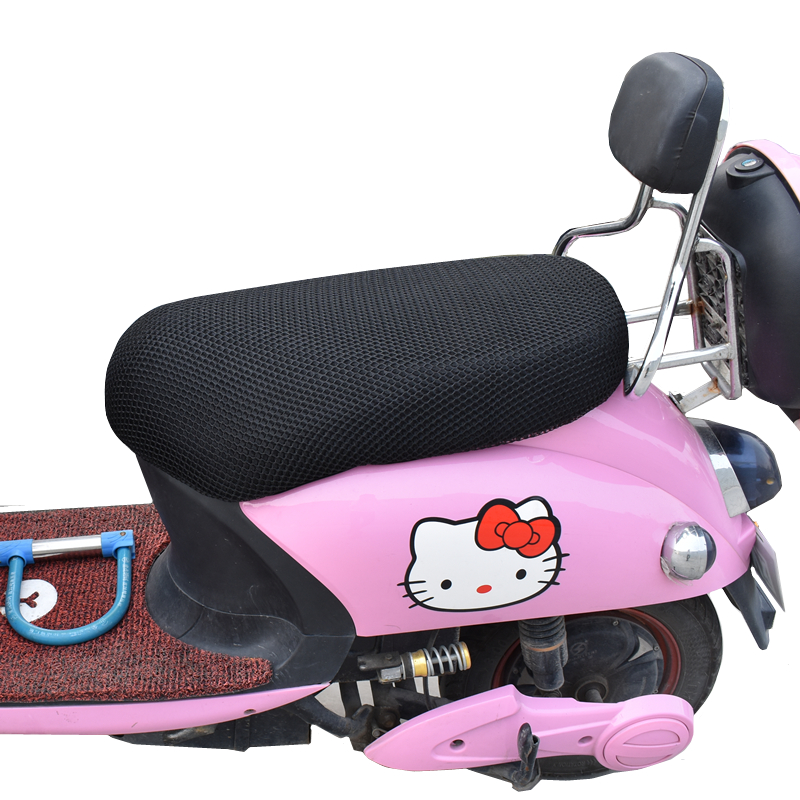 小龟踏板电动车摩托车男女四季通用防晒隔热透气减震防水坐垫座套