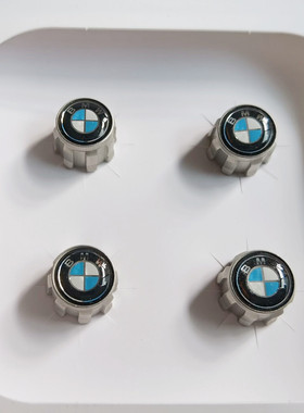 BMW原厂M标气门嘴气门盖帽 RDC车轮用气门阀盖一套4S原厂代购