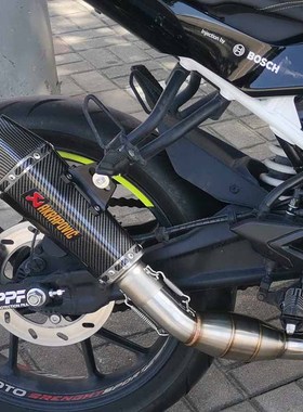 适用春风NK250改装全套排气管摩托跑车250SR回压前段飞鹰r25排气