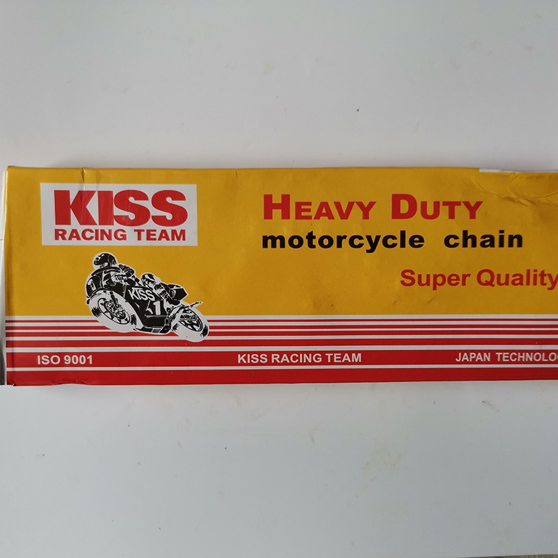 KISS越野摩托车520H链条v加厚加强油封镂空金色波速尔跑车地平线M