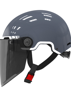 新款晓安3C认证头盔电动电瓶车女摩托车半盔男四季通用夏季安全帽