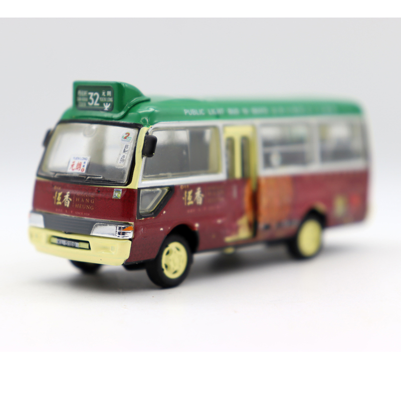 Tiny微影车模Coaster考斯特巴士小客户车公共汽车元朗线香港恒香