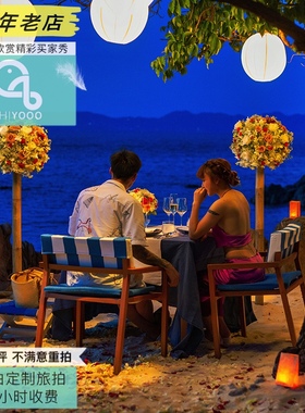 全球泰国苏梅岛旅拍摄影师婚纱照套餐情侣旅拍写真跟拍照片拍摄