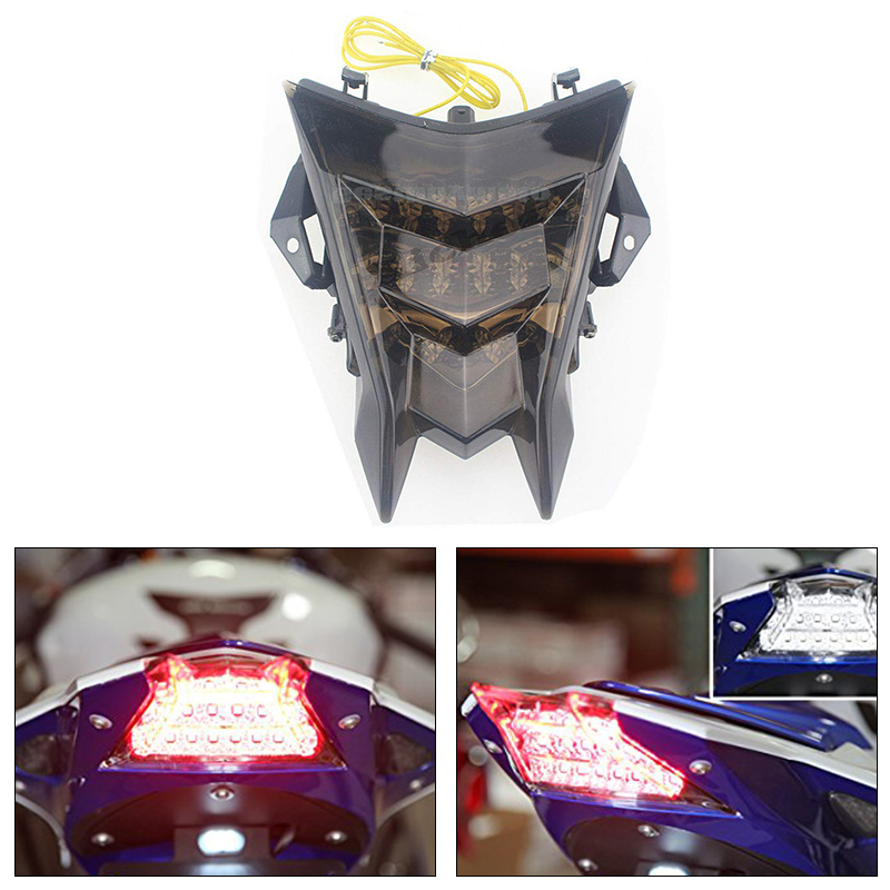 适用宝马S1000R S1000RR 摩托车改装后尾灯转向刹车灯总成LED尾灯