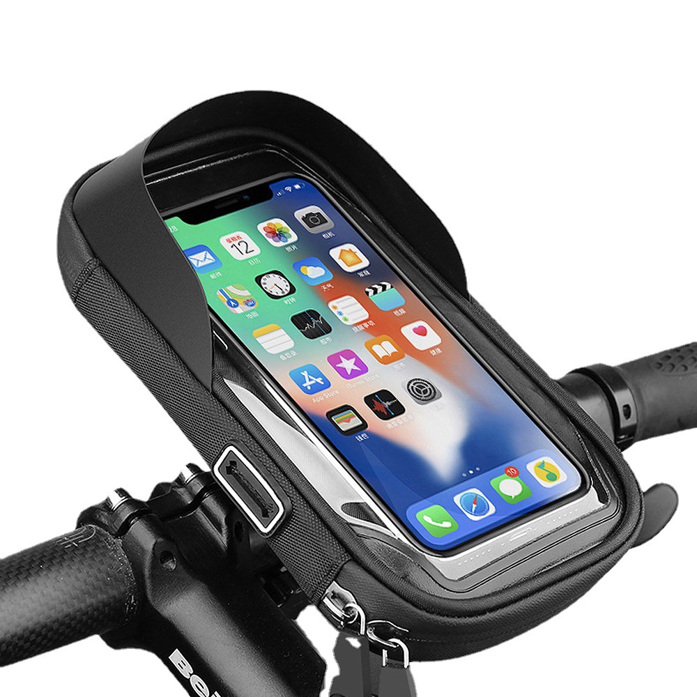 自行车手机架防水触屏手机支架包电动车摩托车手机包骑行配件
