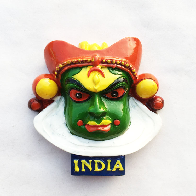 印度旅游纪念品创意当地特色立体磁力贴冰箱贴家居装饰收藏伴手礼