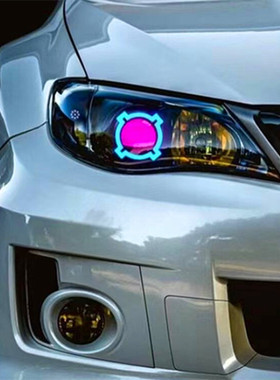 BMW汽车led天使眼光圈任何大灯总成摩托车日间行车灯透镜改装