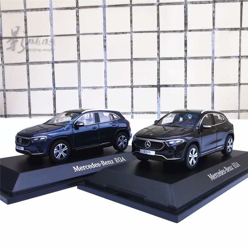 Herpa 1:43 奔驰原厂Mercedes Benz EQA 纯电动SUV 合金汽车模型