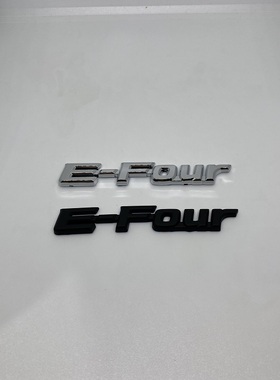 适用丰田汉兰达RAV4荣放赛那埃尔法车尾标E-Four四驱标英文车标志