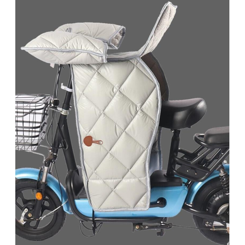 迷你小型挡风被女士电动车高颜值冬季特厚冬款折叠踏板摩托车专用
