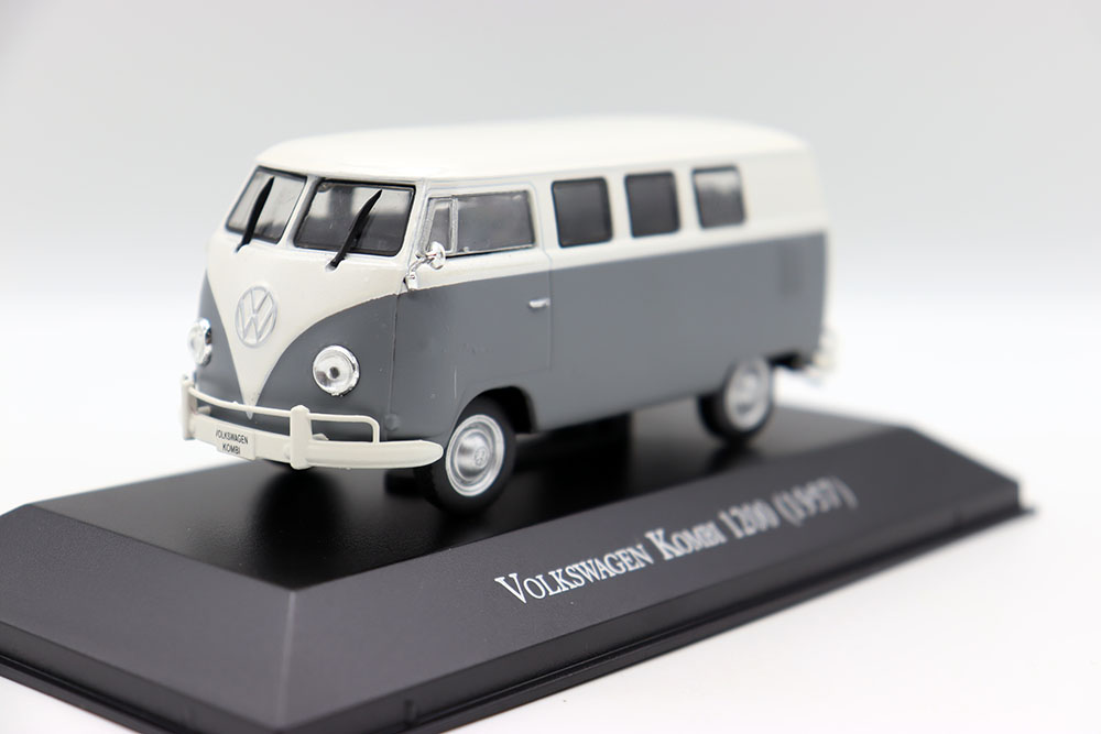 外贸1/43合金车VW大众面包车巴士客车模型玩具经典怀旧收藏摆件