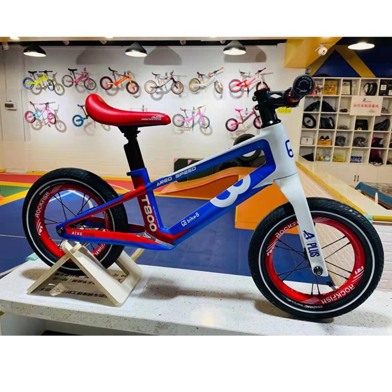 儿童平衡车滑步车改装超轻轮组轮毂12寸StrIider改装Papa充气轮胎