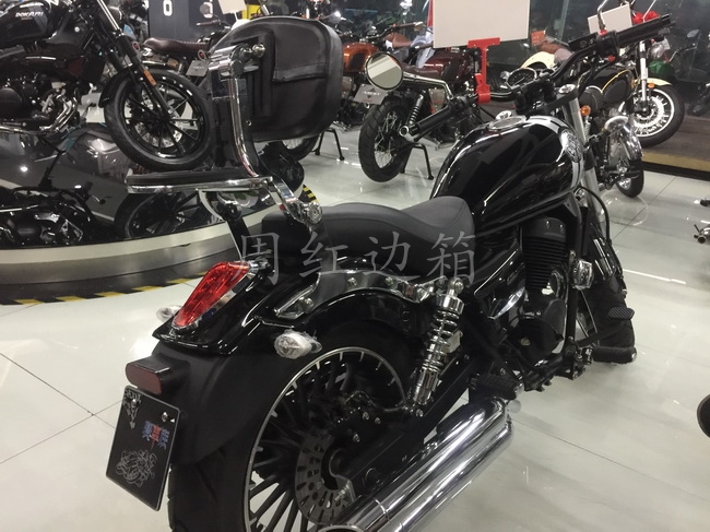 促销创新三阳250/400摩托车改装多功能折叠靠背