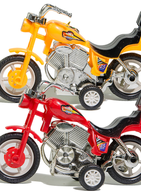 新款回力摩托车 儿童益智玩具 夜市地摊货源创意便宜小男女孩玩具