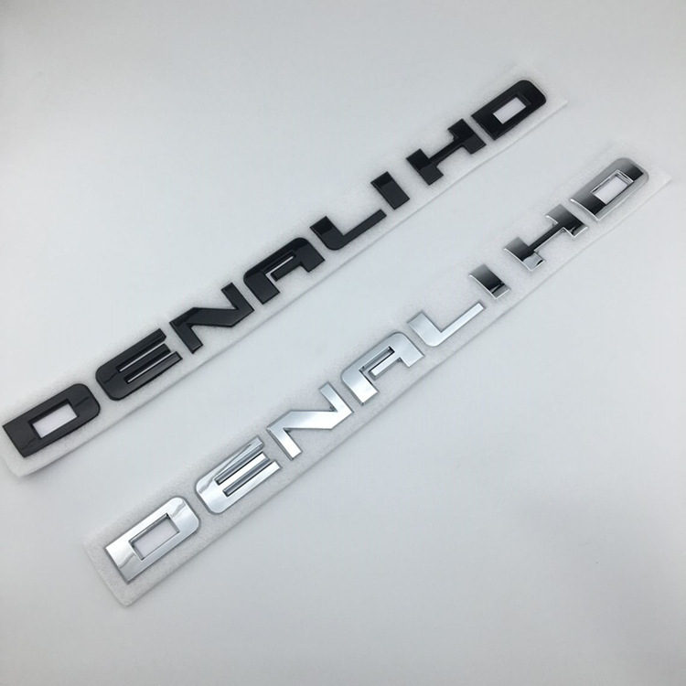 适用于GMC DENALI HD改装车标 雪佛兰 GM皮卡贴标 ABS改装车标