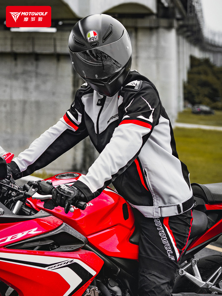 摩托车骑行服冬季防风保暖防水赛车服防摔外套机车骑士装备拉力服