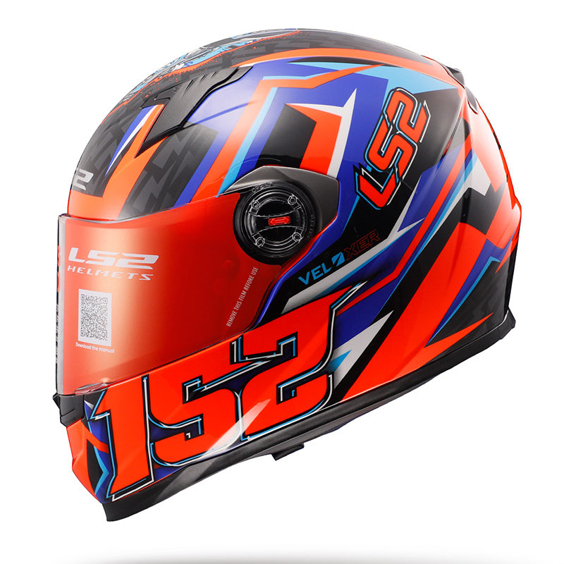 新LS2头盔摩托车全盔男女电动车冬季赛车机车骑士装备3C安全帽358