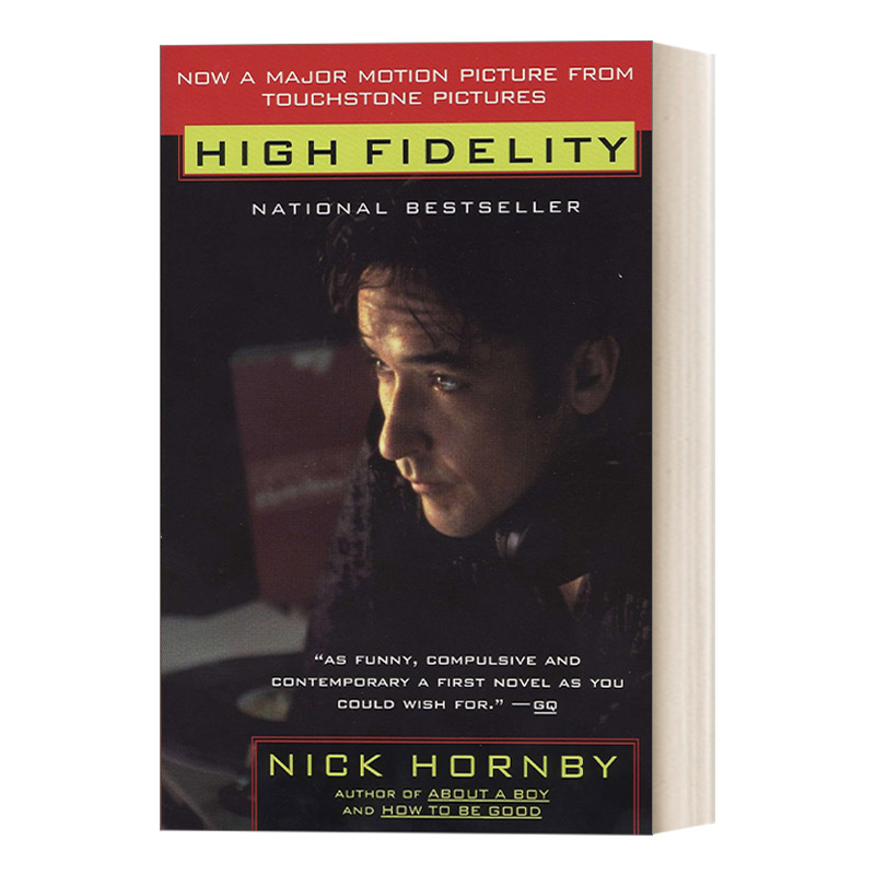 失恋排行榜 英文原版 High Fidelity Movie-Tie In 电影版 浪漫喜剧小说 Nick Hornby 英文版 进口英语原版书籍