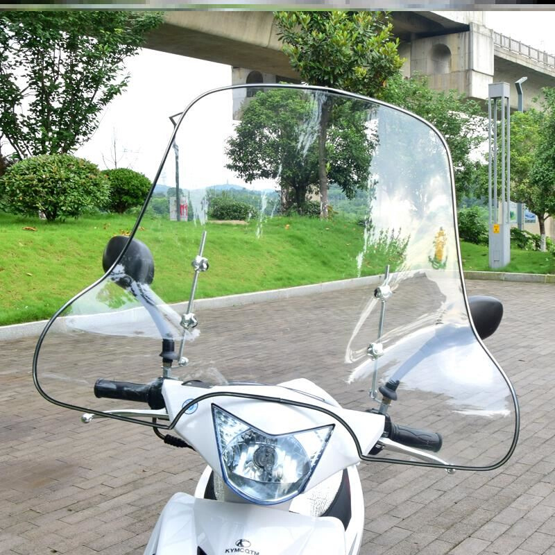 电动电瓶车前挡风板有机玻璃遮雨棚前冬季塑料透明踏板摩托车腿部
