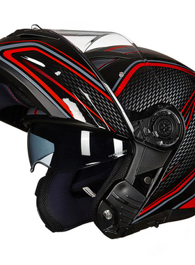 FASEED双镜片揭面盔头盔男摩托车全盔蓝牙机车防雾全覆式FS-908