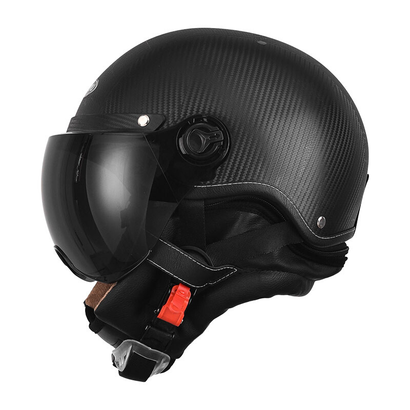 高档3C认证秋冬电动摩托车头盔四季可拆卸护耳男女士通用夏安全帽
