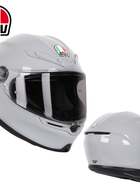 意大利AGV摩托车头盔男女四季机车骑行全盔3c认证防雾轻量透气K6