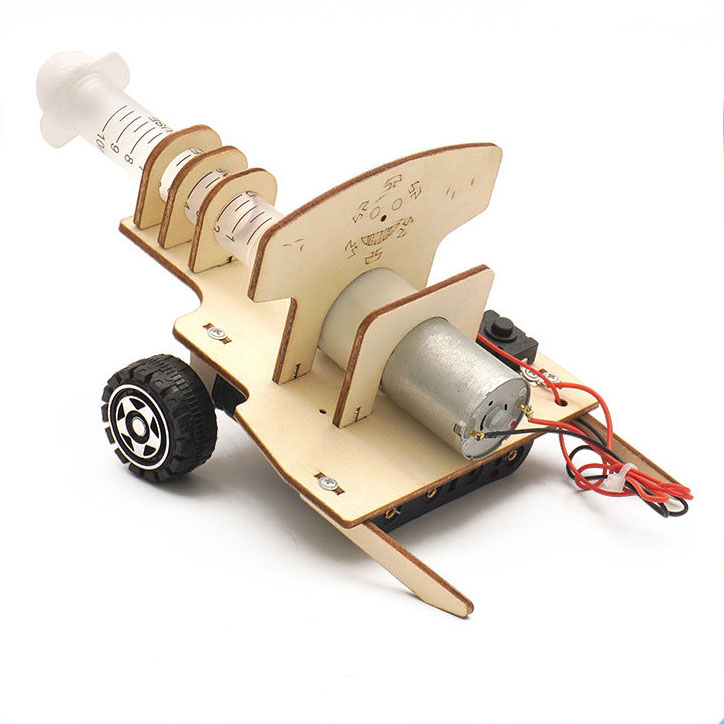 简单趣味手工DIY科技小制作压缩空气炮模型小学生儿童物理科学课