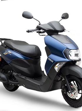 适用于雅马哈摩托车踏板车专用自喷漆蓝色黑色划痕修复白色车漆