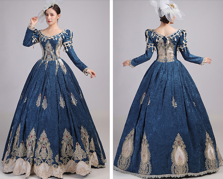 温州出租欧洲复古宫廷服十八世纪洛可可风贵族小姐贵妇公主蓬蓬裙