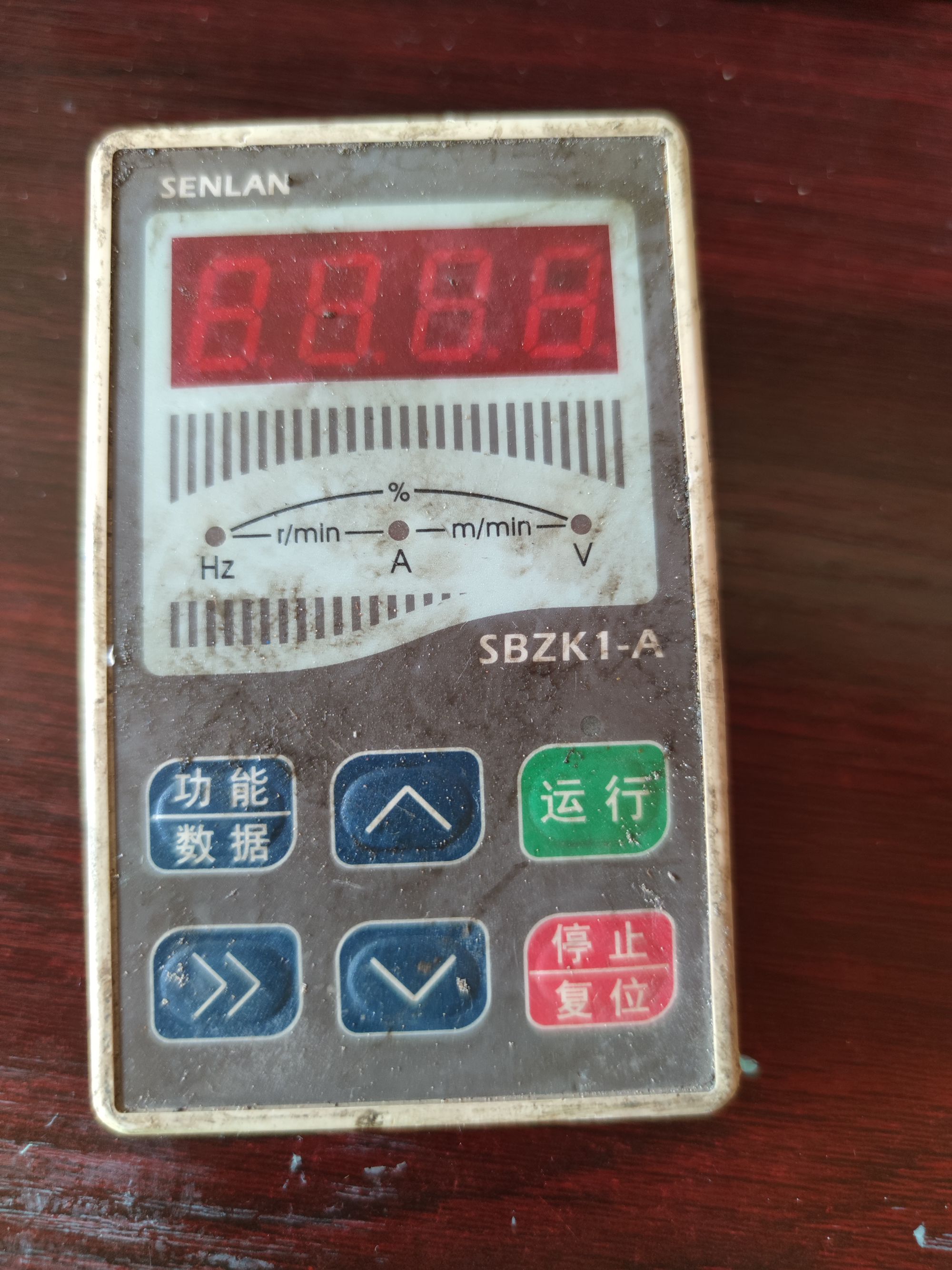 森兰变频器SBZK1-A面板SB40/12显示面板现货
